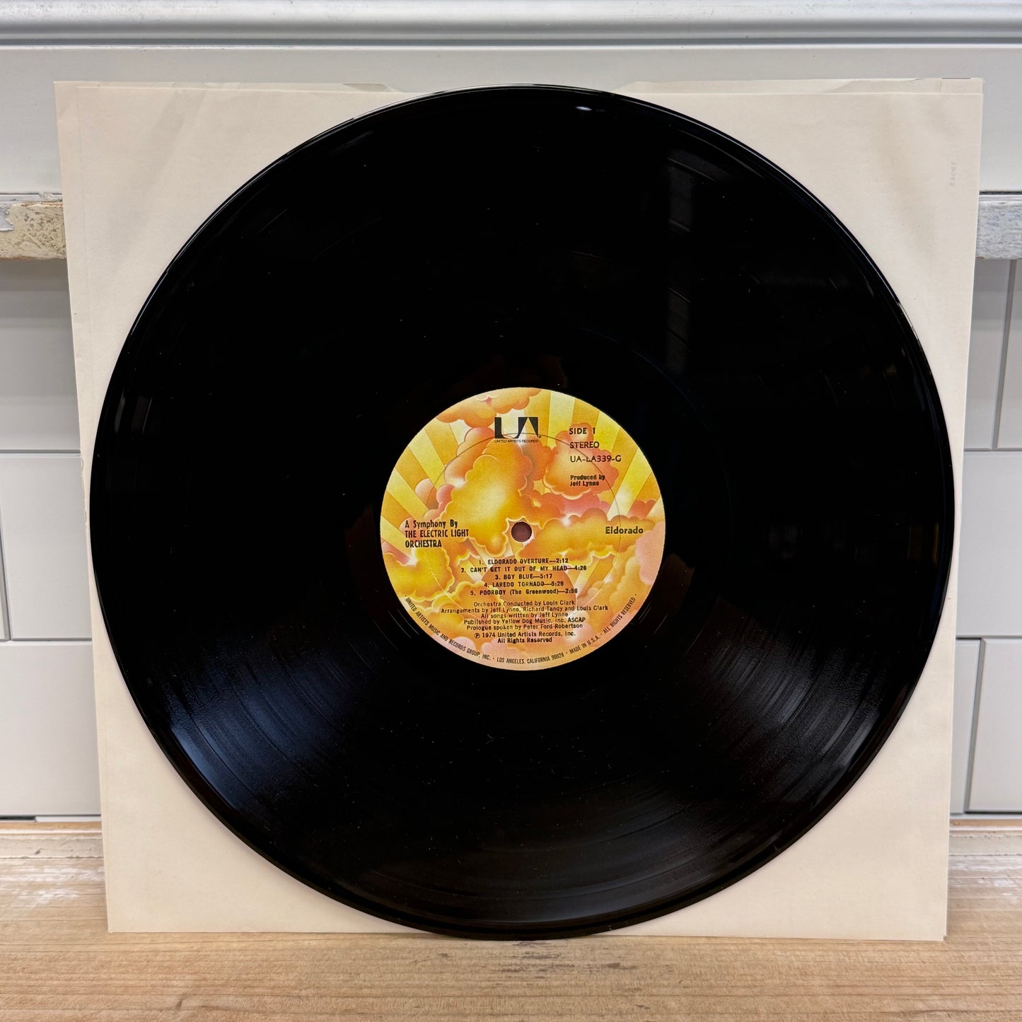 Electric Light Orchestra Eldorado Vinyl Record LP 1974