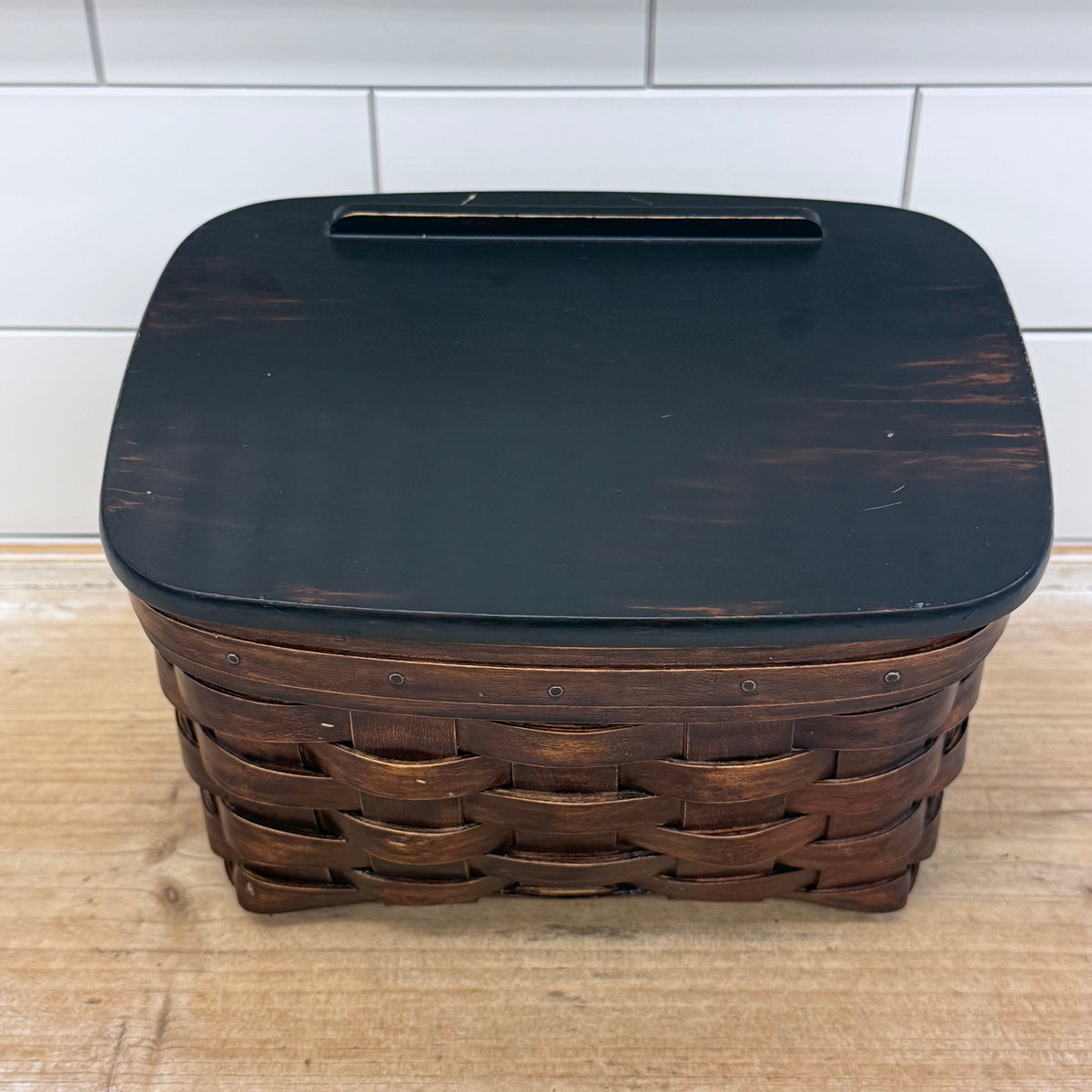 Longaberger Recipe Basket Box Blank Cards Dividers Signed