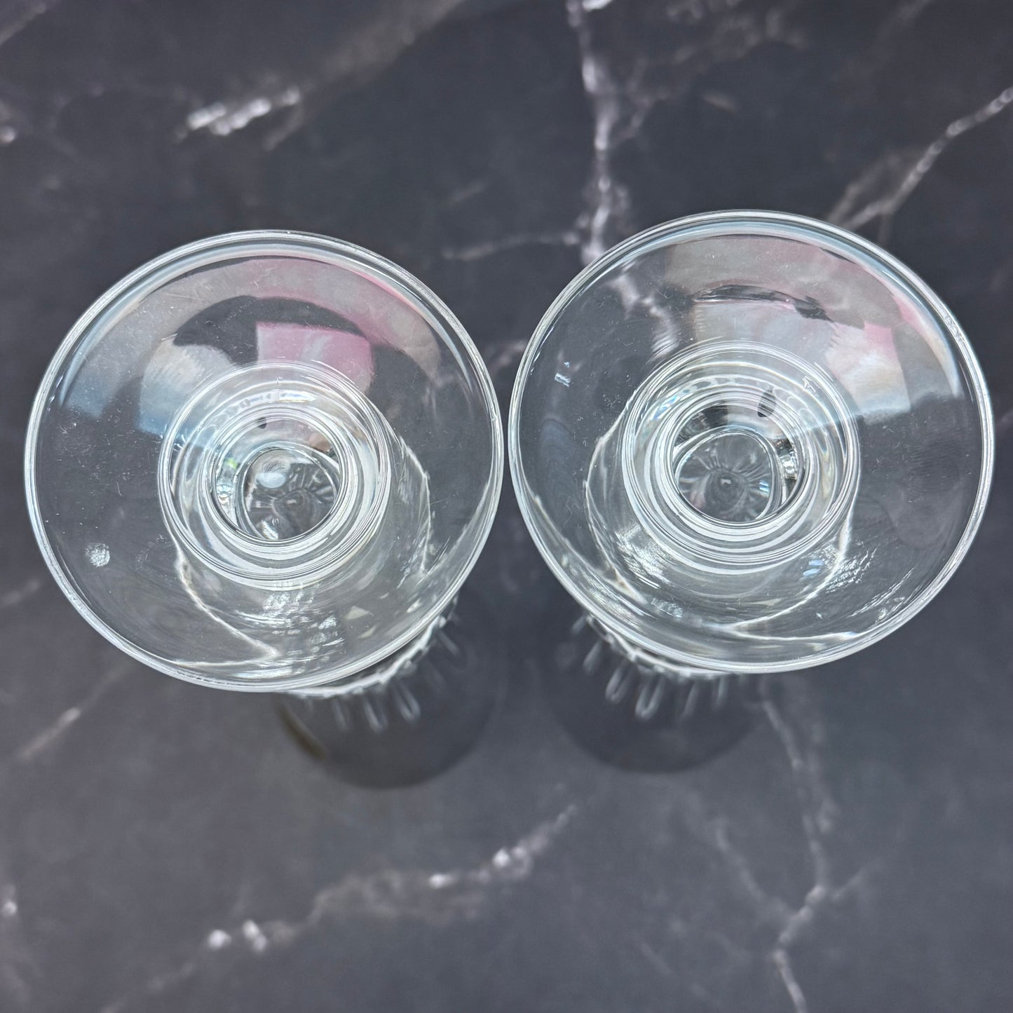 Cristal d’Arques Cut Lead Crystal Vases, Set of 2