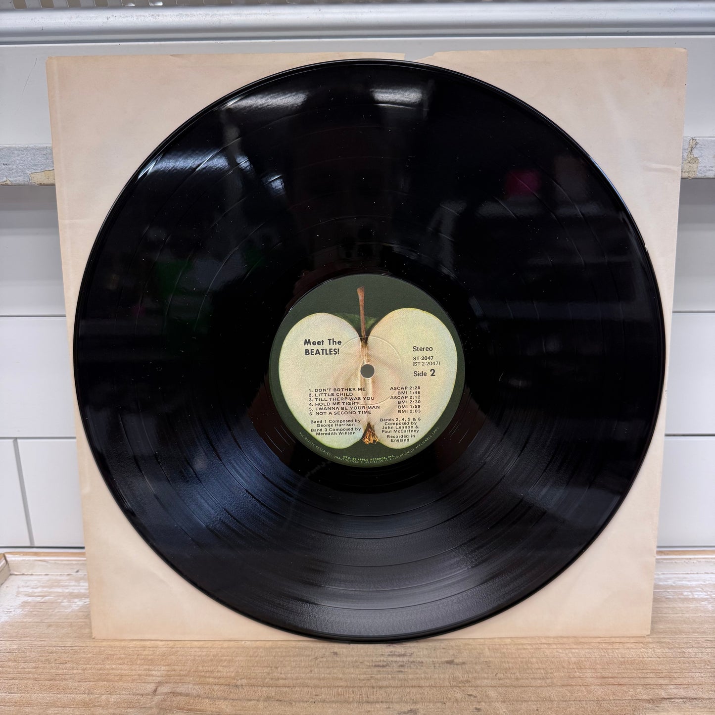 The Beatles Meet The Beatles! Apple Records Vinyl LP 1971