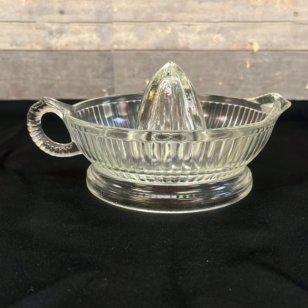 Vintage Glass Citrus Juicer Selection