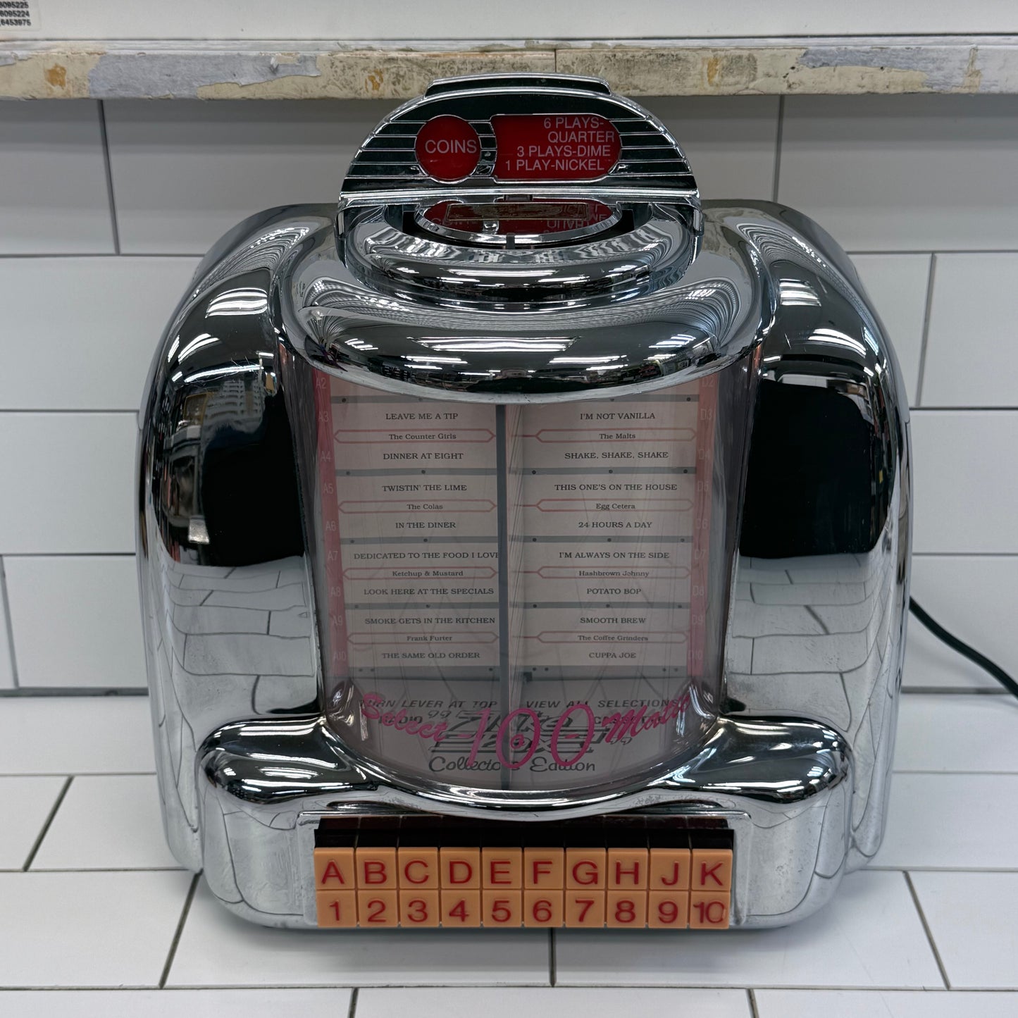 Spirit of St. Louis Select-O-Matic 100 AM FM Cassette Jukebox