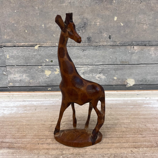 Giraffe Figurine, Made in Kenya