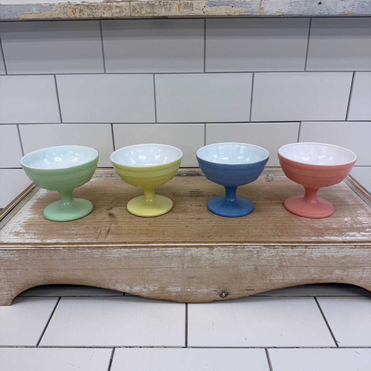 Hazel Atlas Moderntone Pastel Platonite Dish Selection