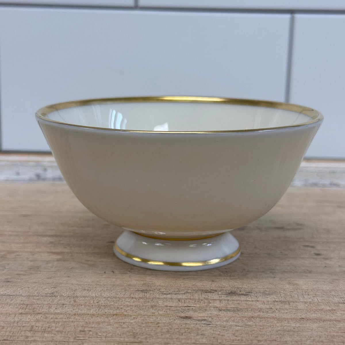 Lenox Mansfield Teacups & Saucers Set of 6 circa 1950