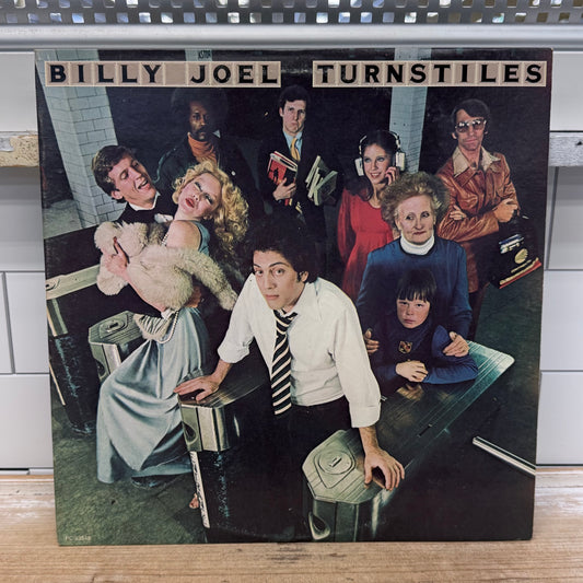 Billy Joel Turnstiles Vinyl Record LP 1976 #PC 33848