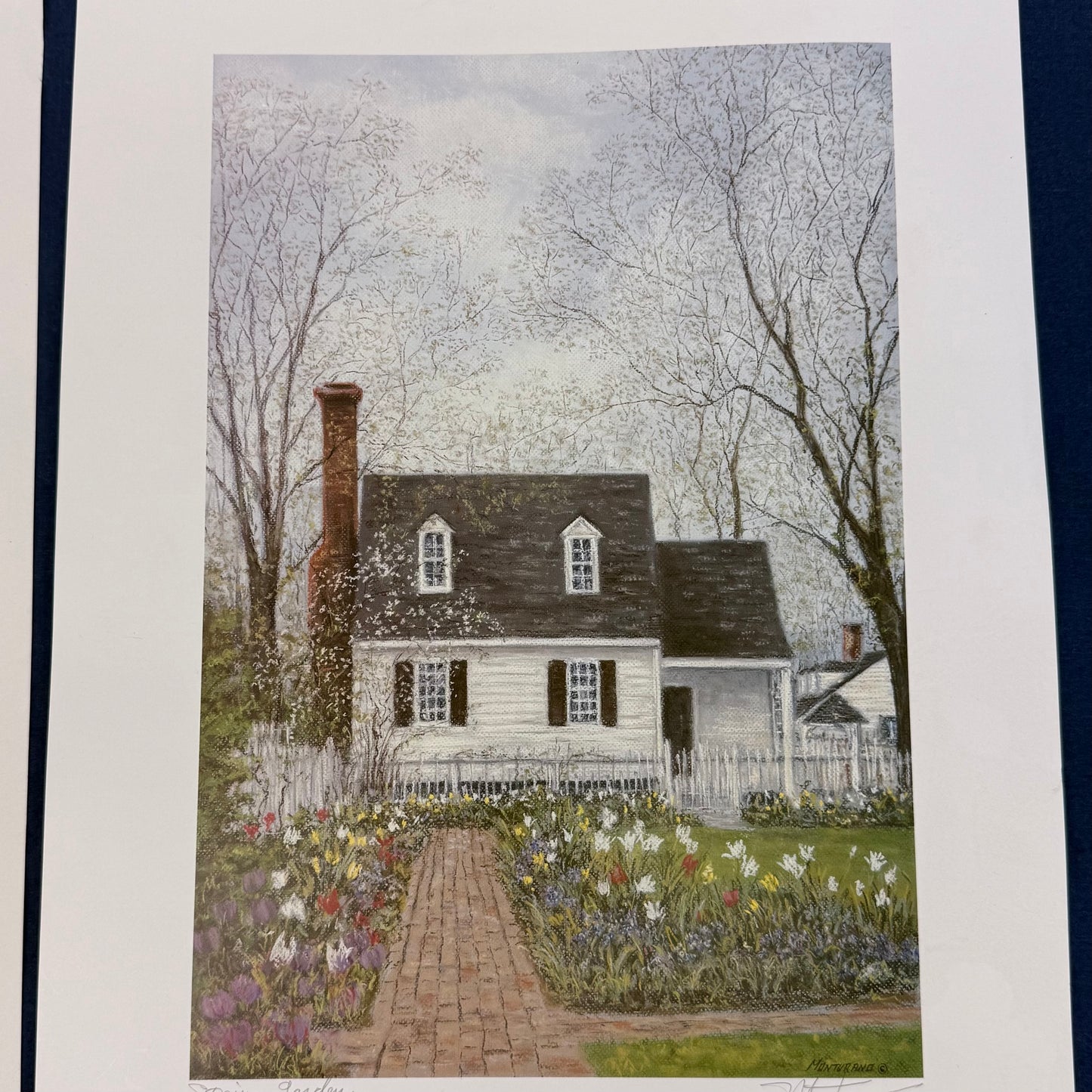 Caesar Monturano Colonial Williamsburg Prints Signed