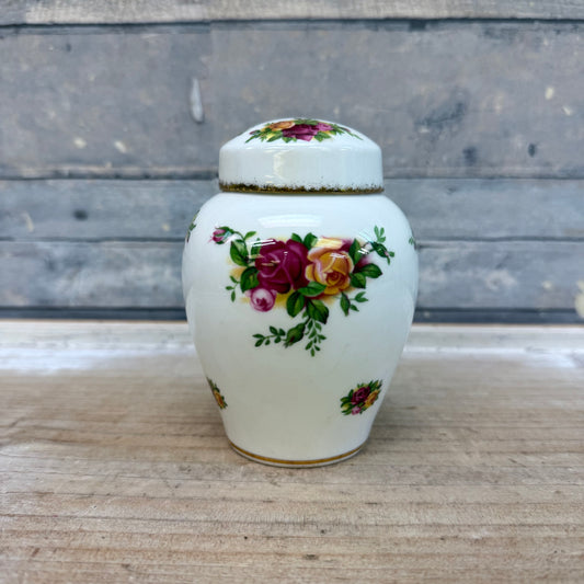 Royal Albert Old Country Roses Bone China Ginger Jar