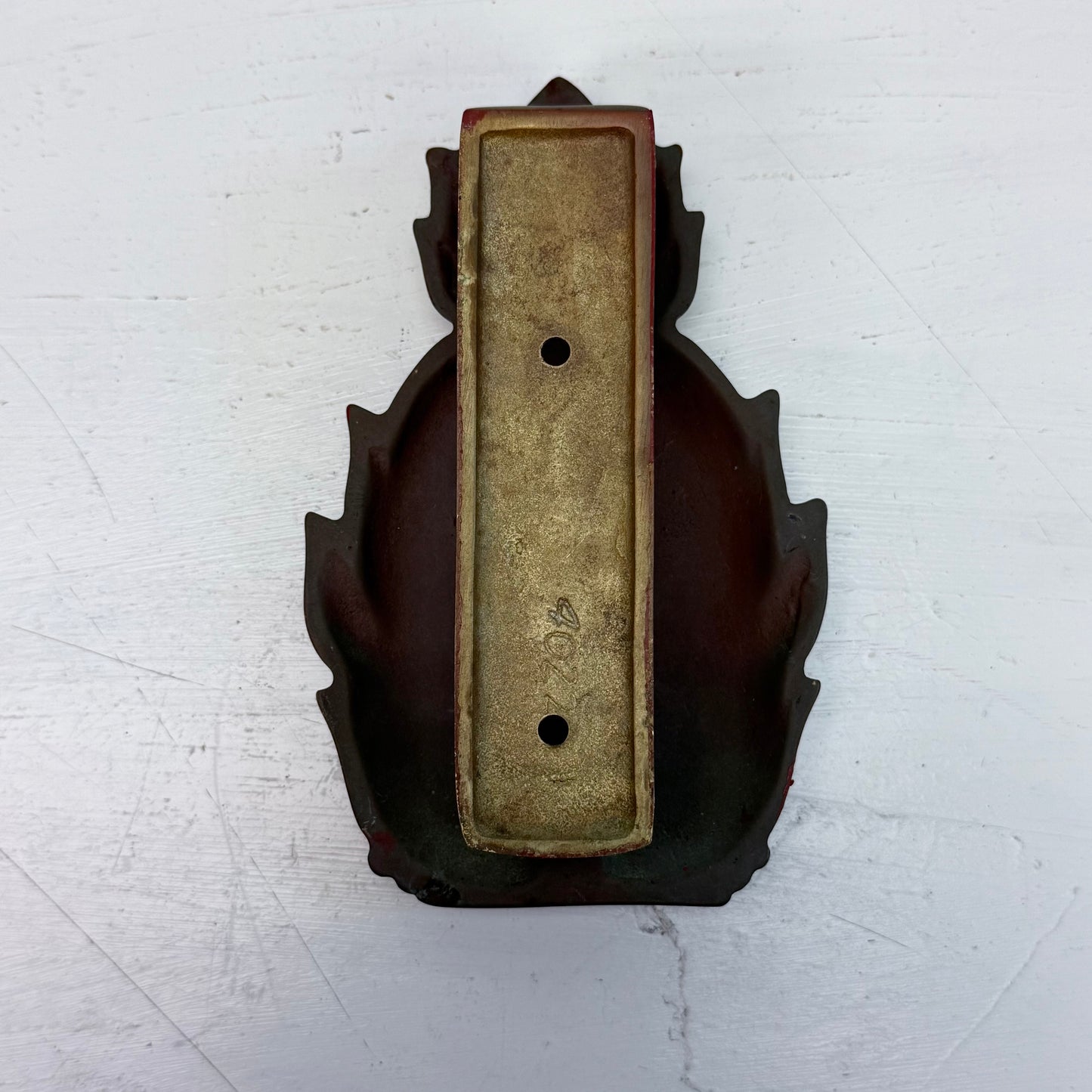 Virginia Metalcrafters Brass Pineapple Door Knocker
