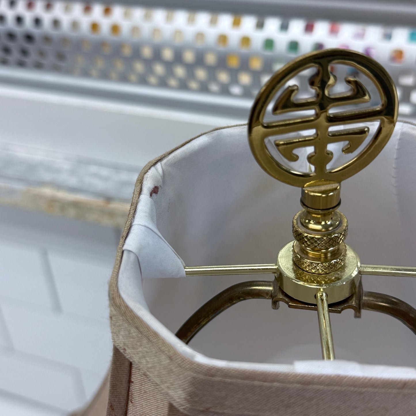 Chinoiserie Table Lamp Mid Century Hollywood Regency