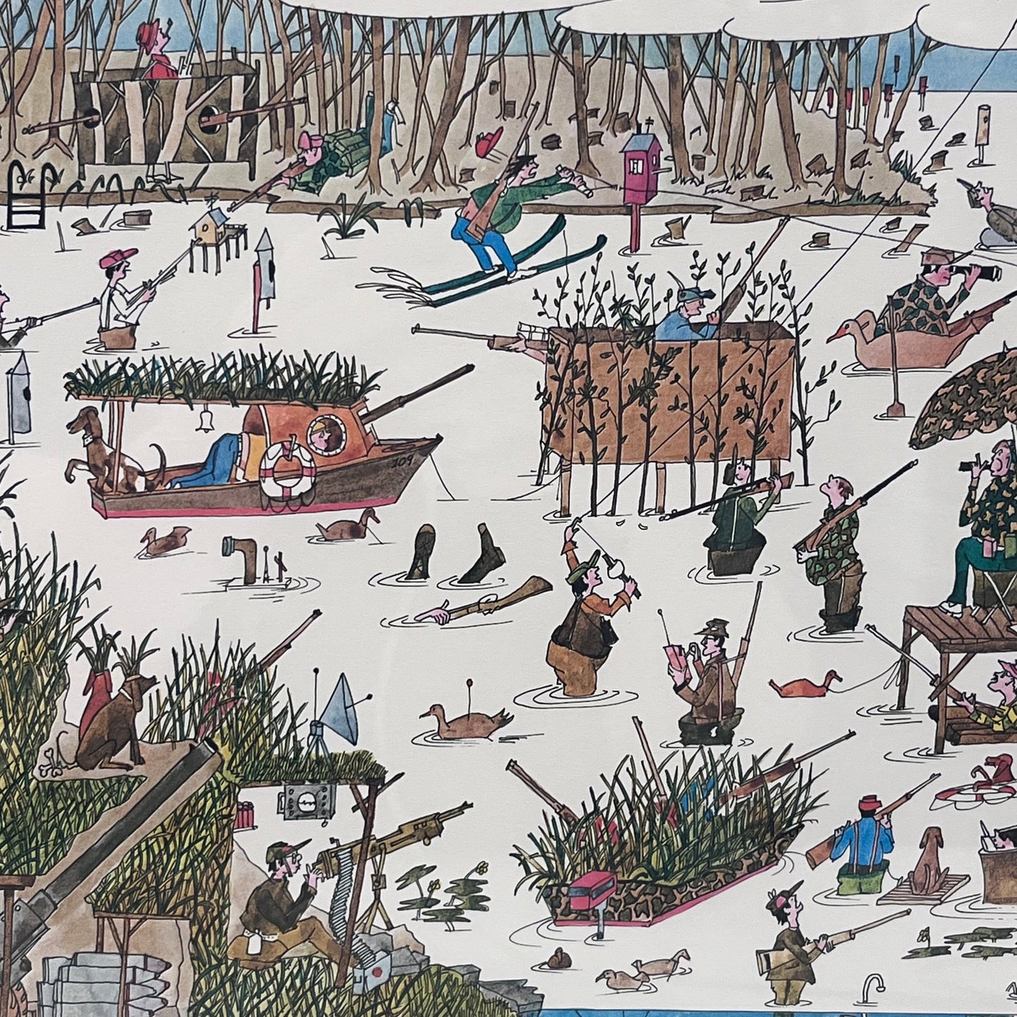 Bruce Johnson Basic Duck Hunting Techniques Signed, 1985