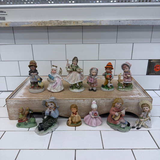 Collectible Porcelain Figurines Selection