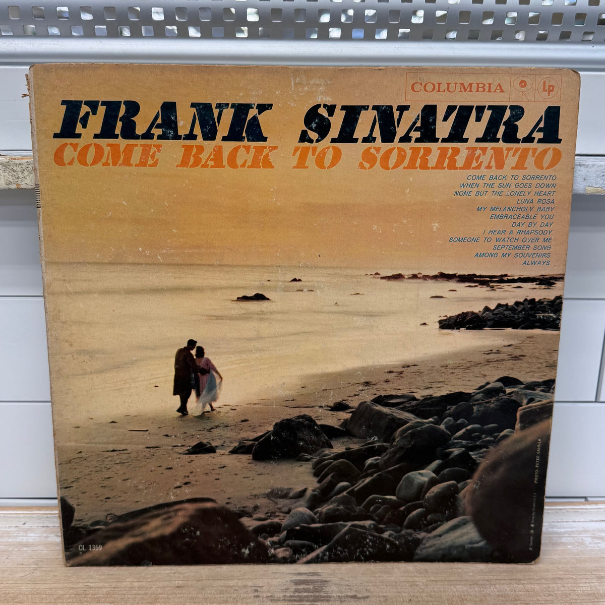 Frank Sinatra Come Back to Sorrento Vinyl LP 1959 - CL 1359
