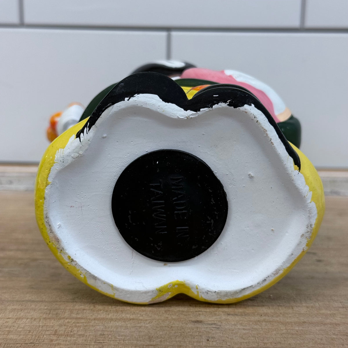 Vintage Ceramic Hobo Clown Savings Coin Bank with Original Box
