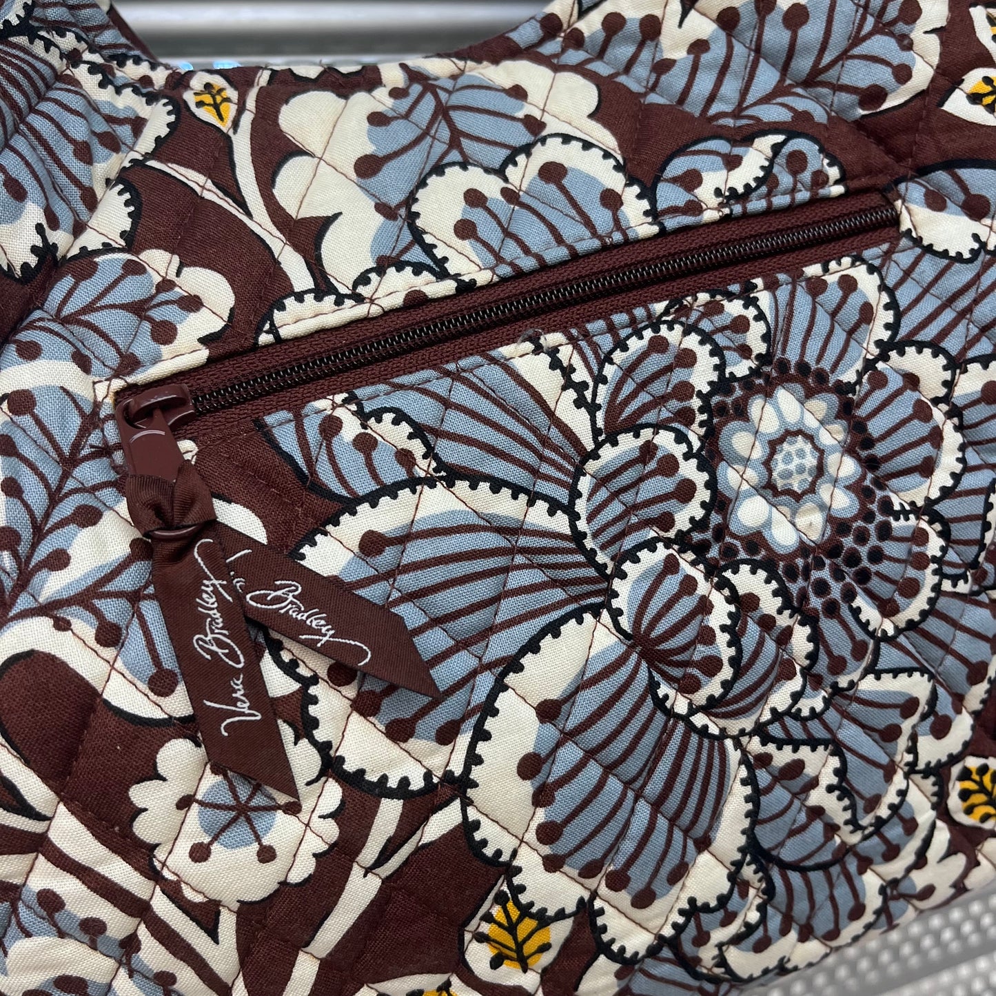 Vera Bradley Slate Blooms Hobo Shoulder Bag & Accessories