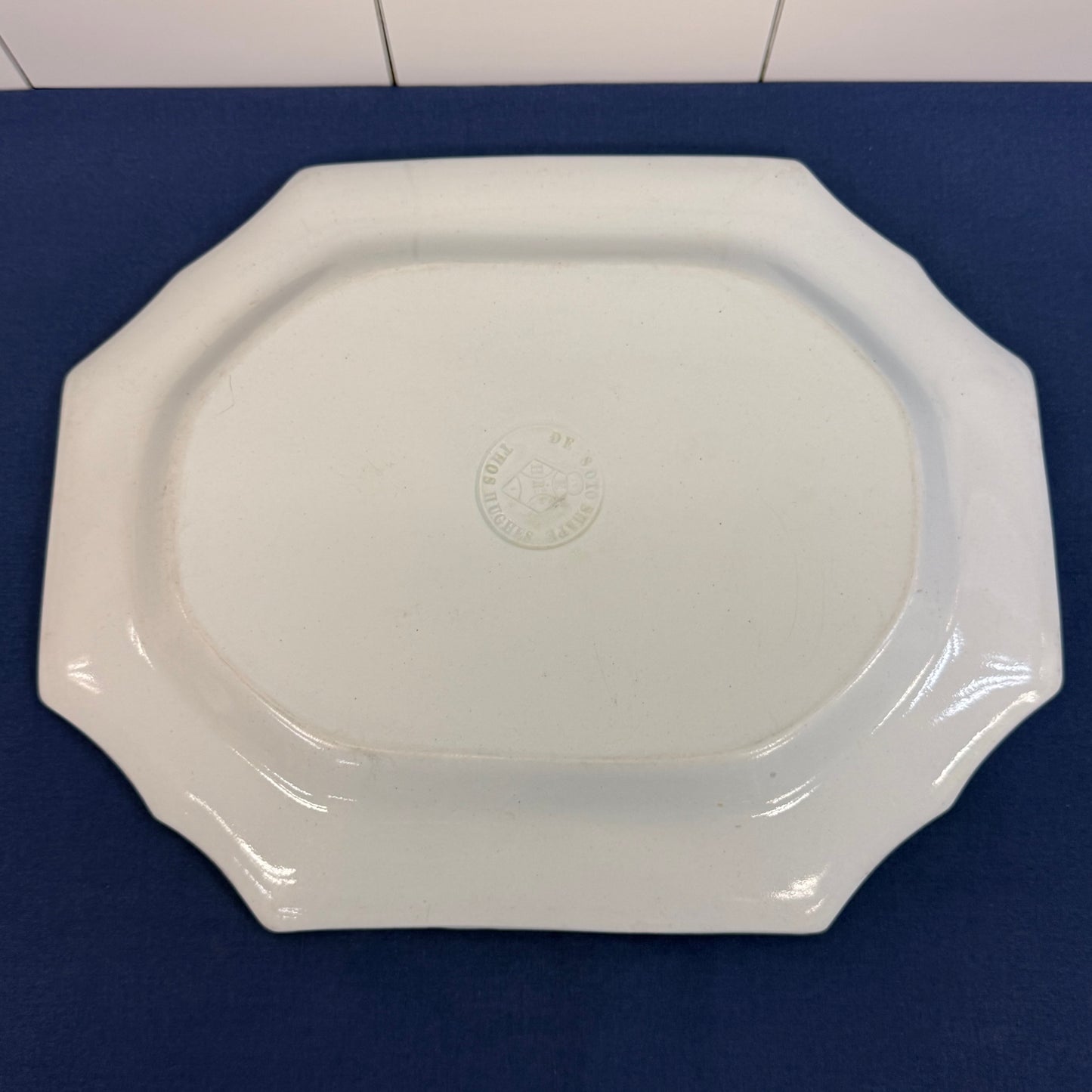 Thomas Hughes Burslem Serving Platter Antique c 1900