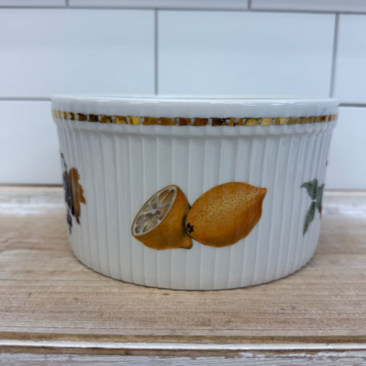 Royal Worcester Evesham Gold Baking Dish