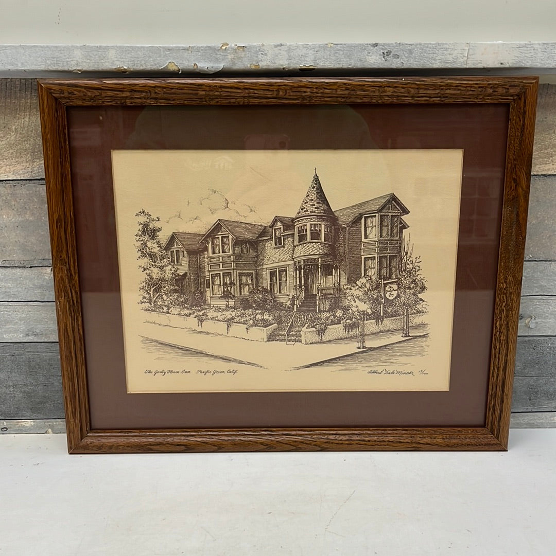 Albert Dale Minear The Gosby House Inn, Signed - 1981