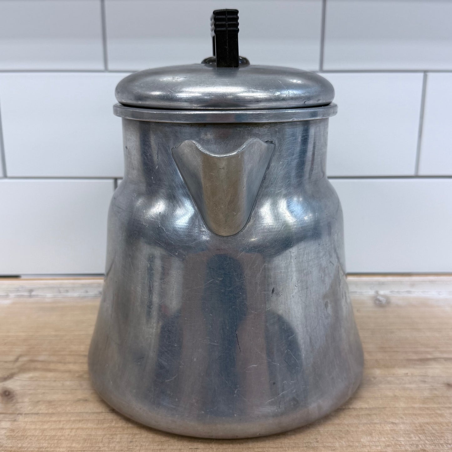 Wear-Ever #3008 Aluminum Coffee Percolator 1950s