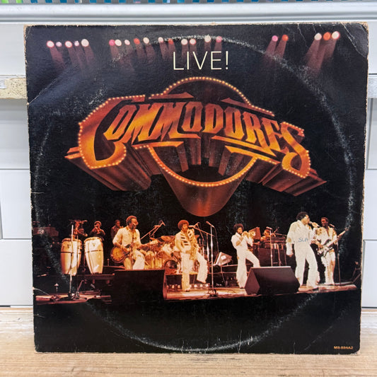 Commodores Live Double Vinyl Record 1977 #M9894A2