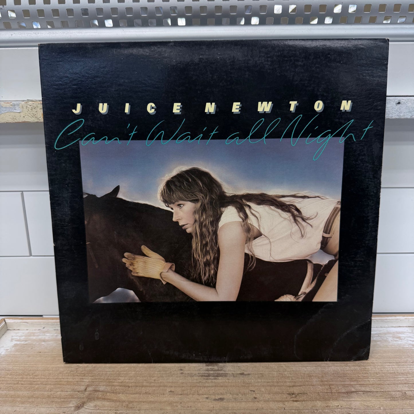 Juice Newton Can’t Wait All Night Vinyl Record 1984 #AFL1-4995