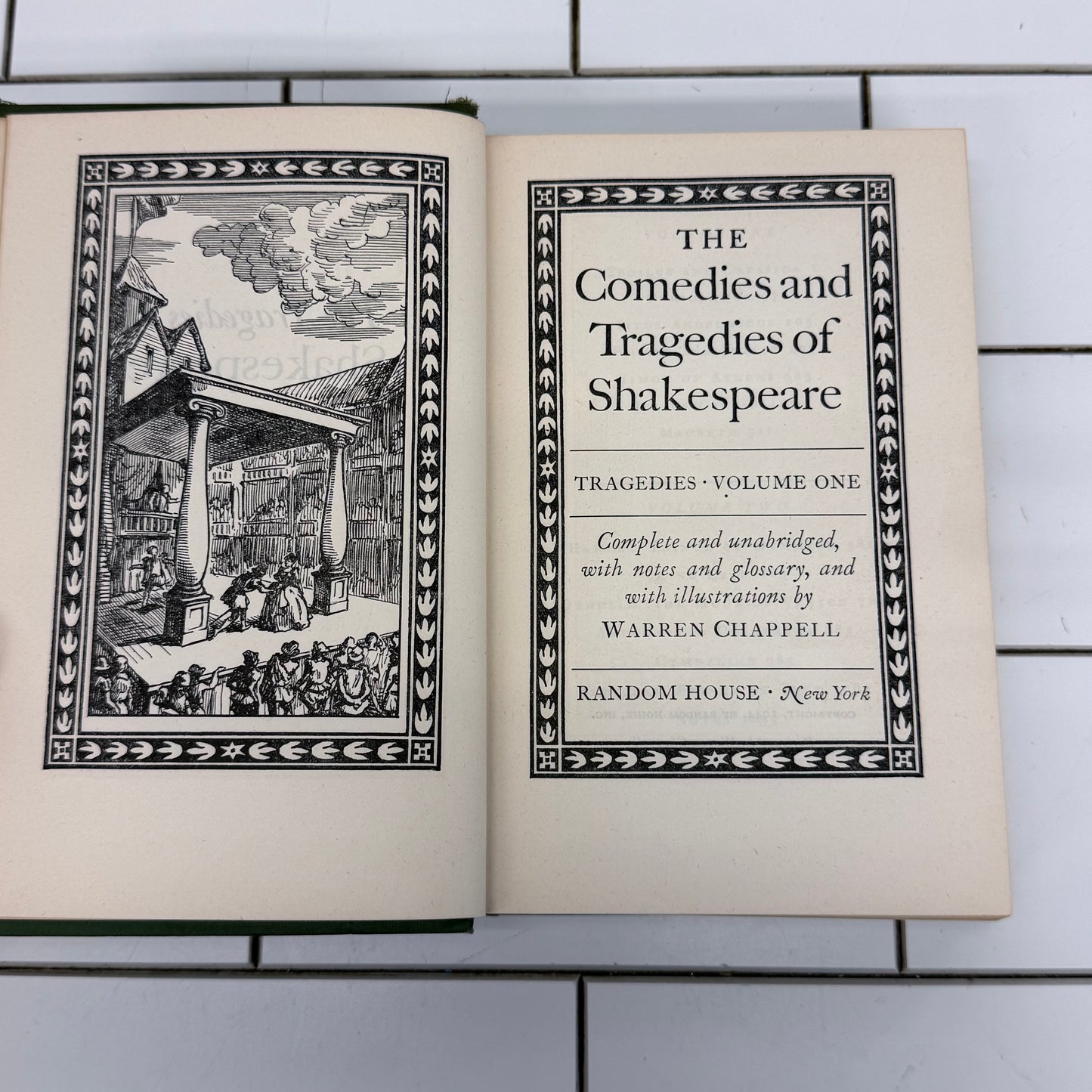 1944 Shakespeare Comedies Tragedies Illustrated Set