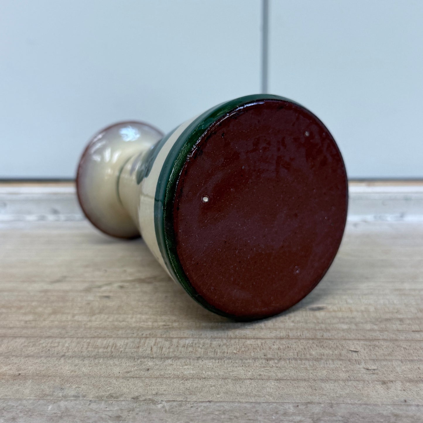 Torquay Pottery Devon Violets Perfume Bottle, Mottoware