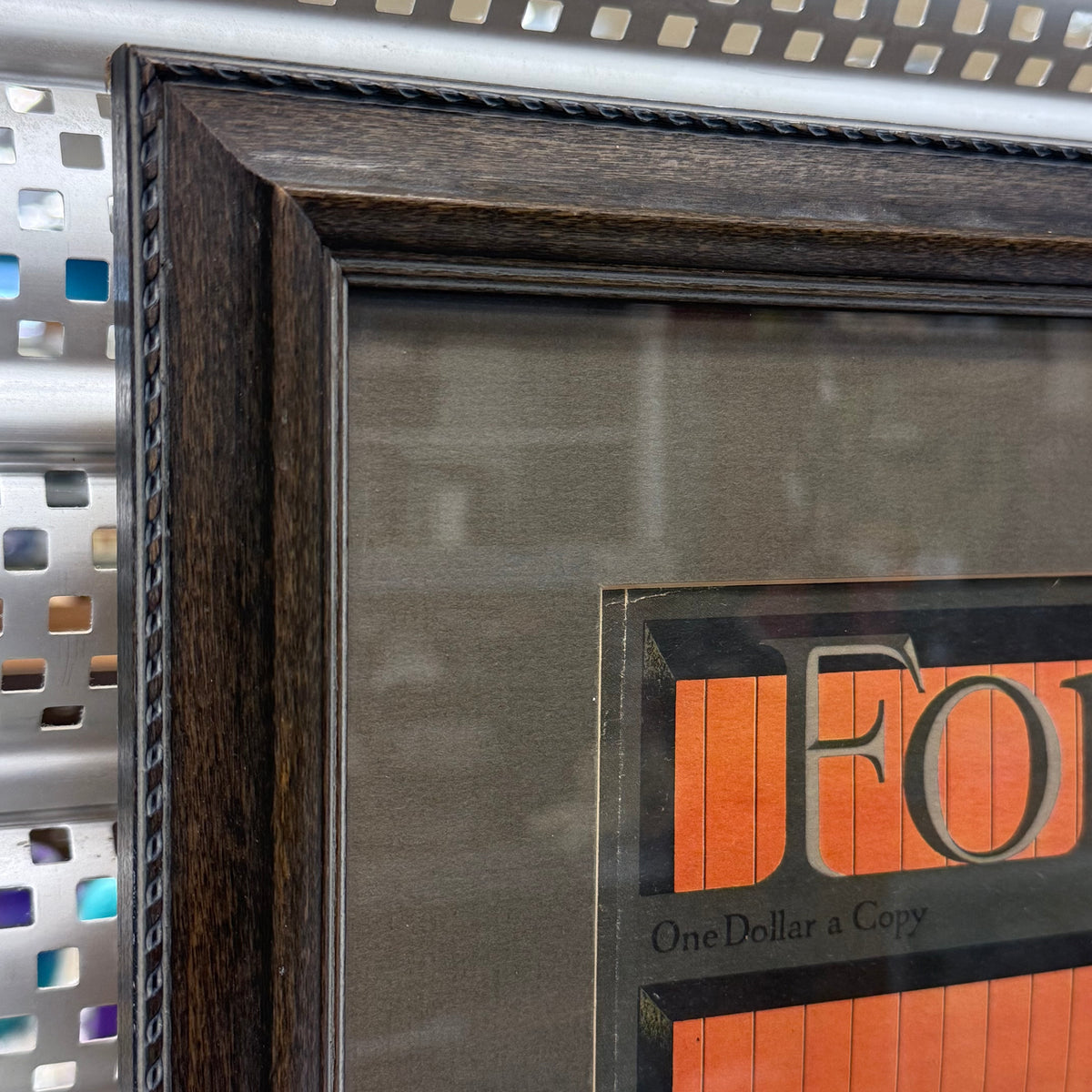 Fortune Magazine May 1939 Boxcar Cover Framed