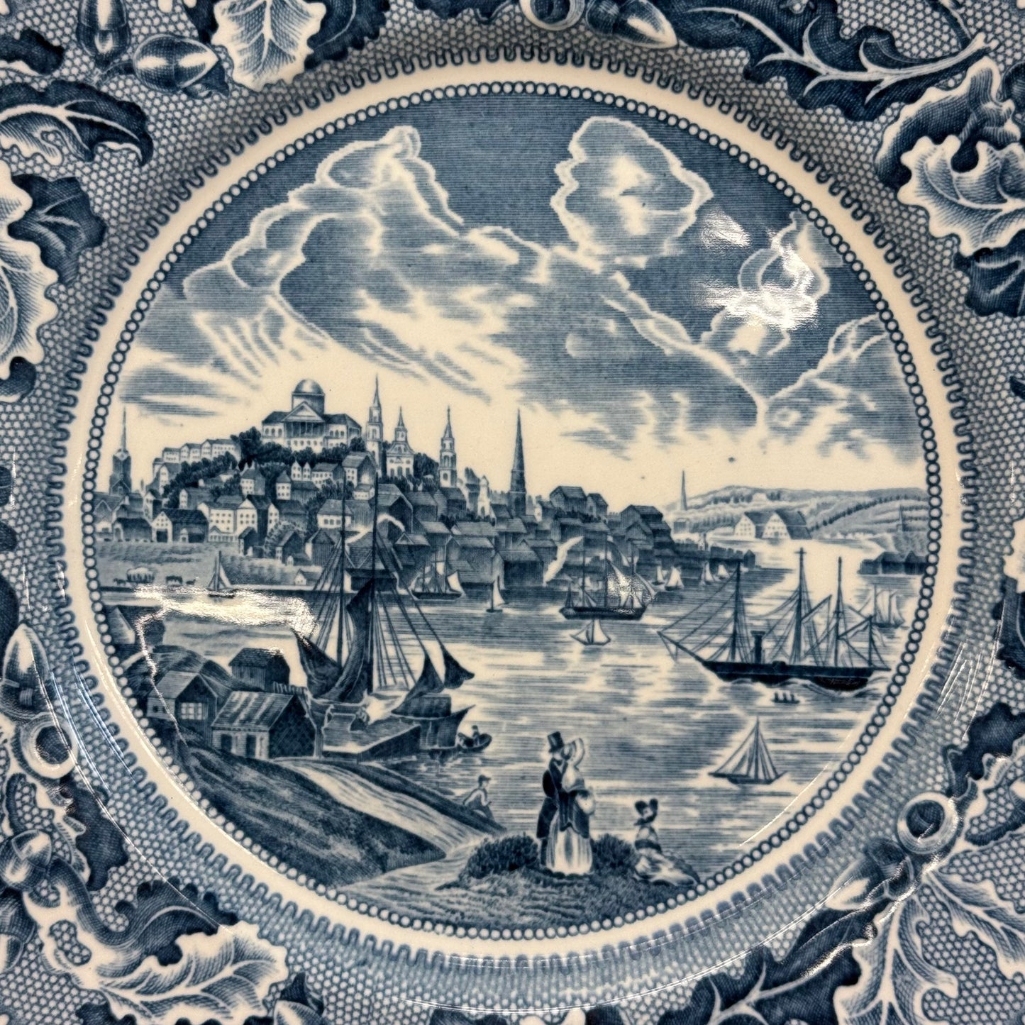 Johnson Brothers Historic America “Boston” Dinner Plate