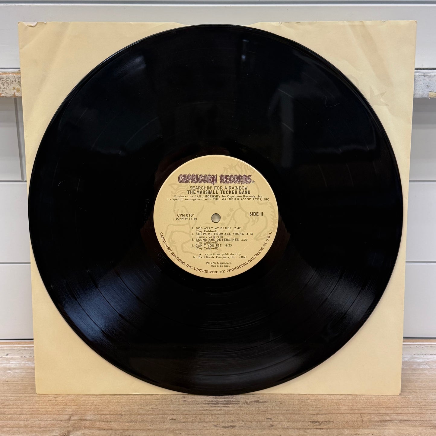 The Marshall Tucker Band Searchin' for a Rainbow Vinyl Record 1975 CPN-0161