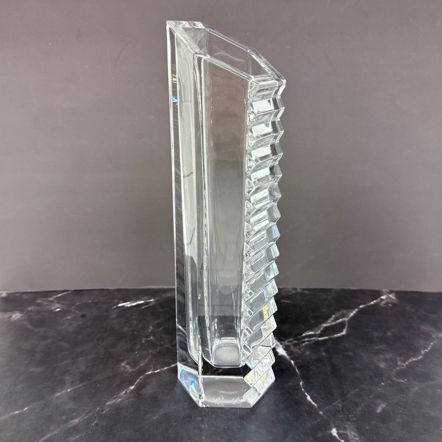 Lenox Vase, Ovations Hand Cut Crystal