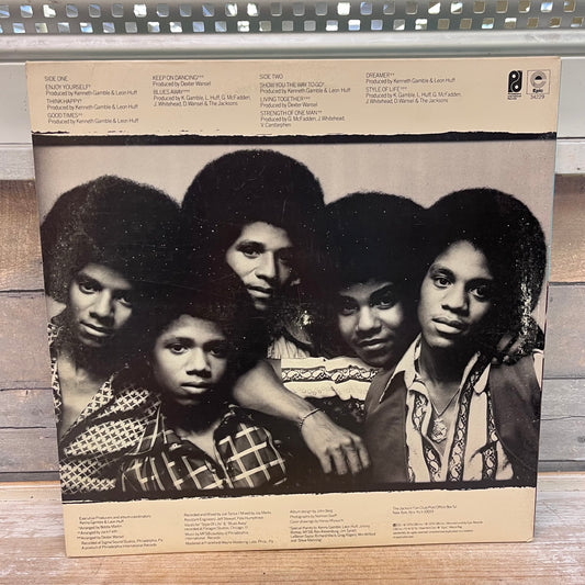 The Jacksons Self-Titled Vinyl Record, 1976