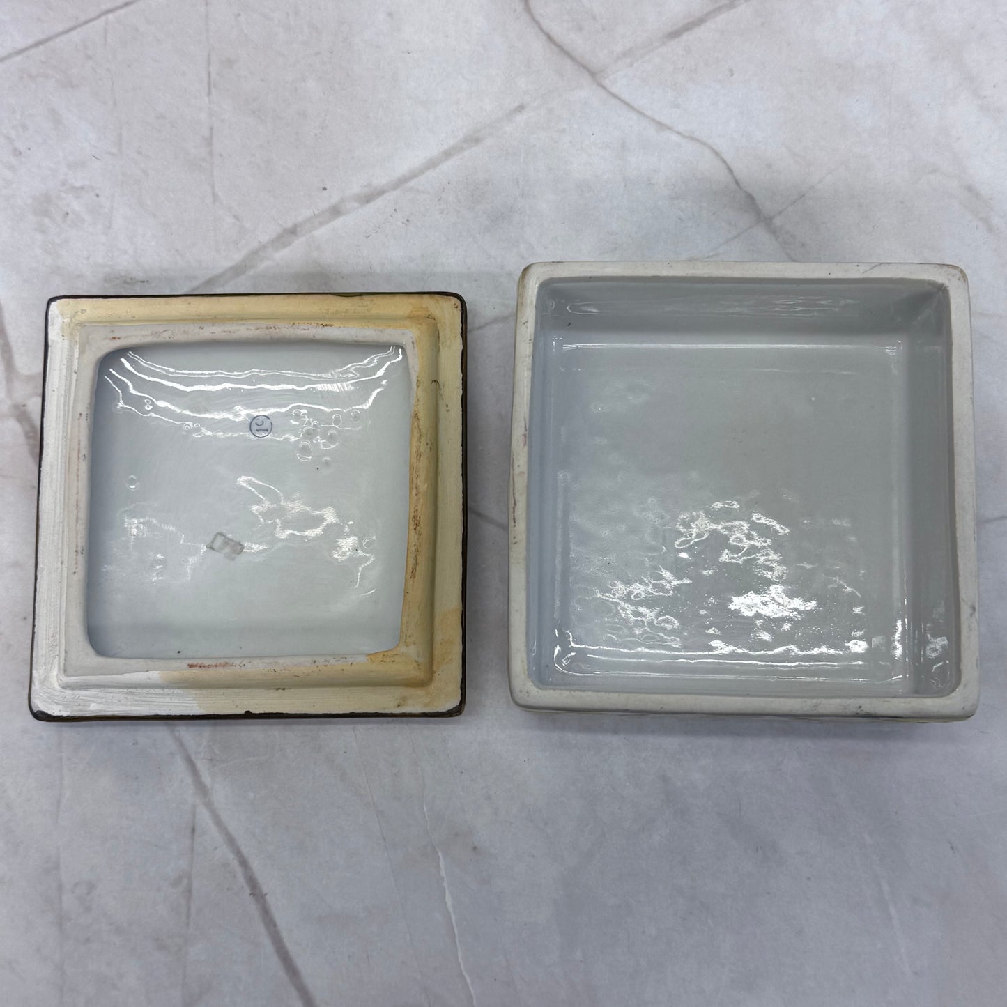 Chinoiserie Trinket Box Lot of 4