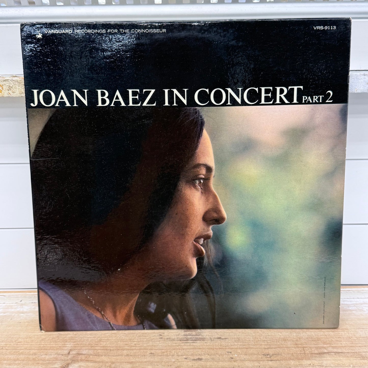 Joan Baez In Concert Parts 1 & 2 Vinyl 1962-63 #VRS-9112/9113
