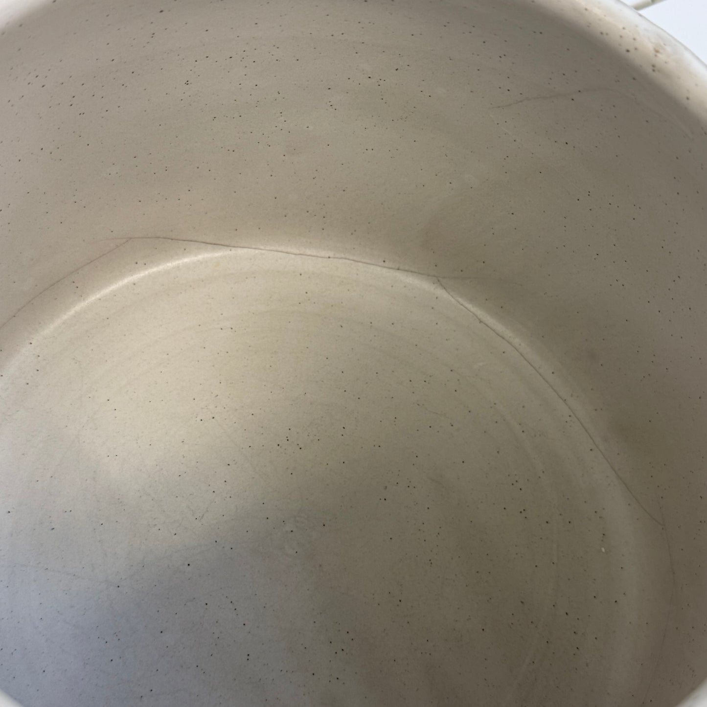 West Bend Stoneware Fork Lidded Kitchen Crock Canister 1970s