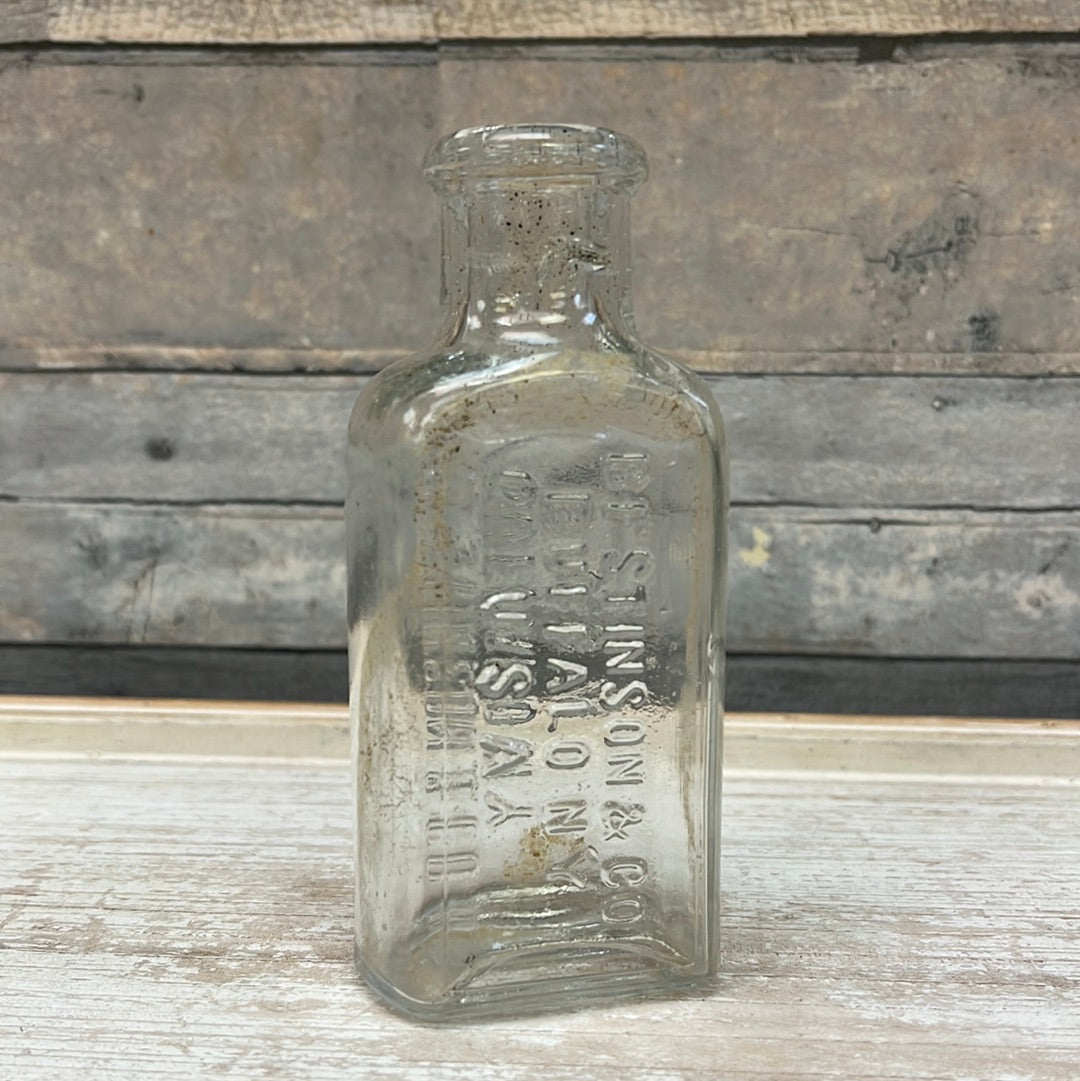 Antique & Vintage Marked Glass Bottle Selection