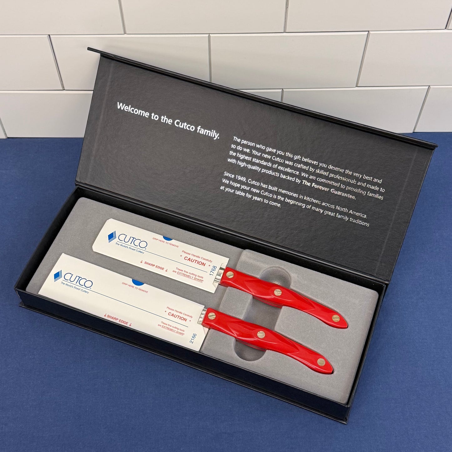 Cutco Santoku Knives & Spreader New in Box Selection