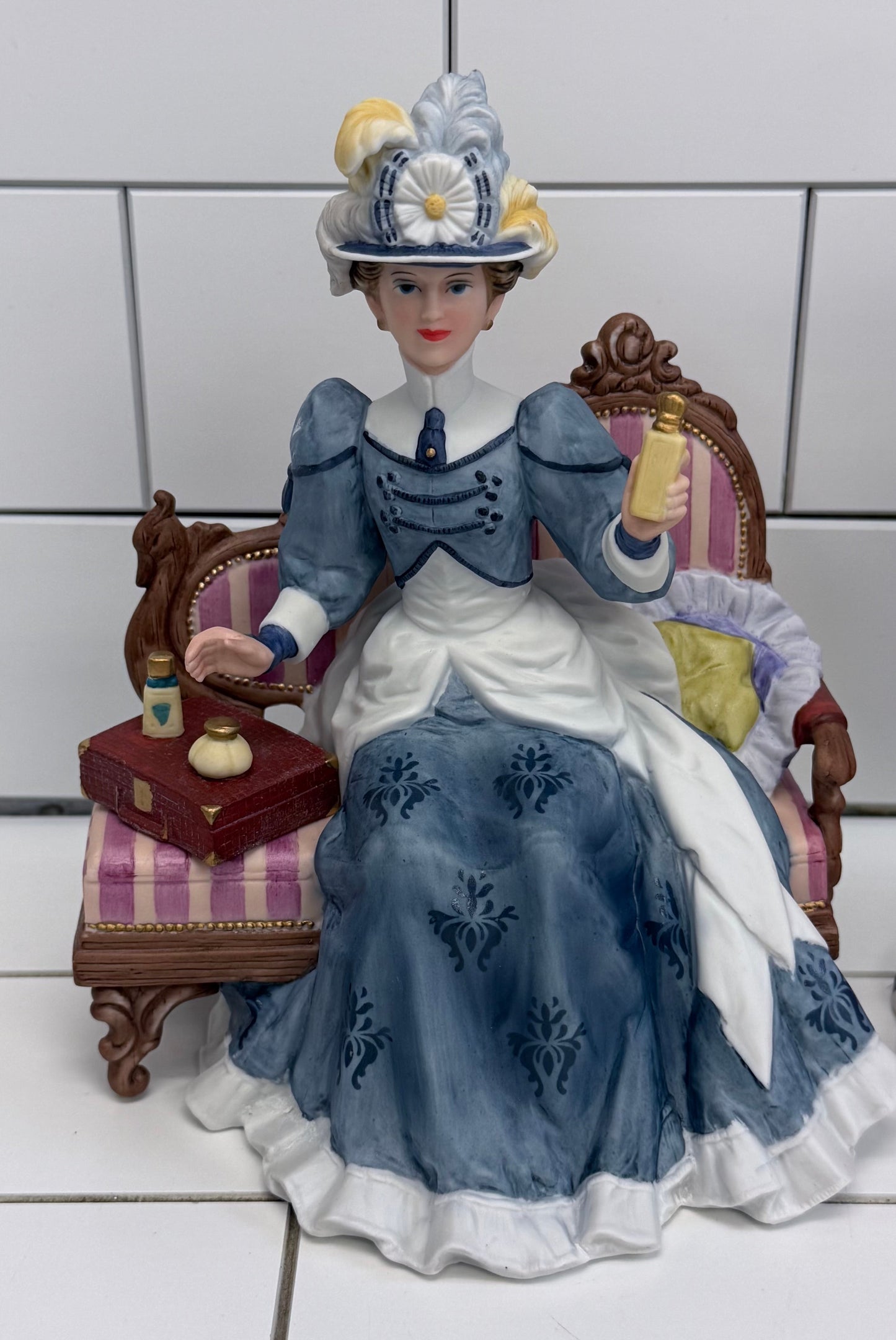 Avon Mrs. Albee President’s Club Porcelain Figurines 1990s