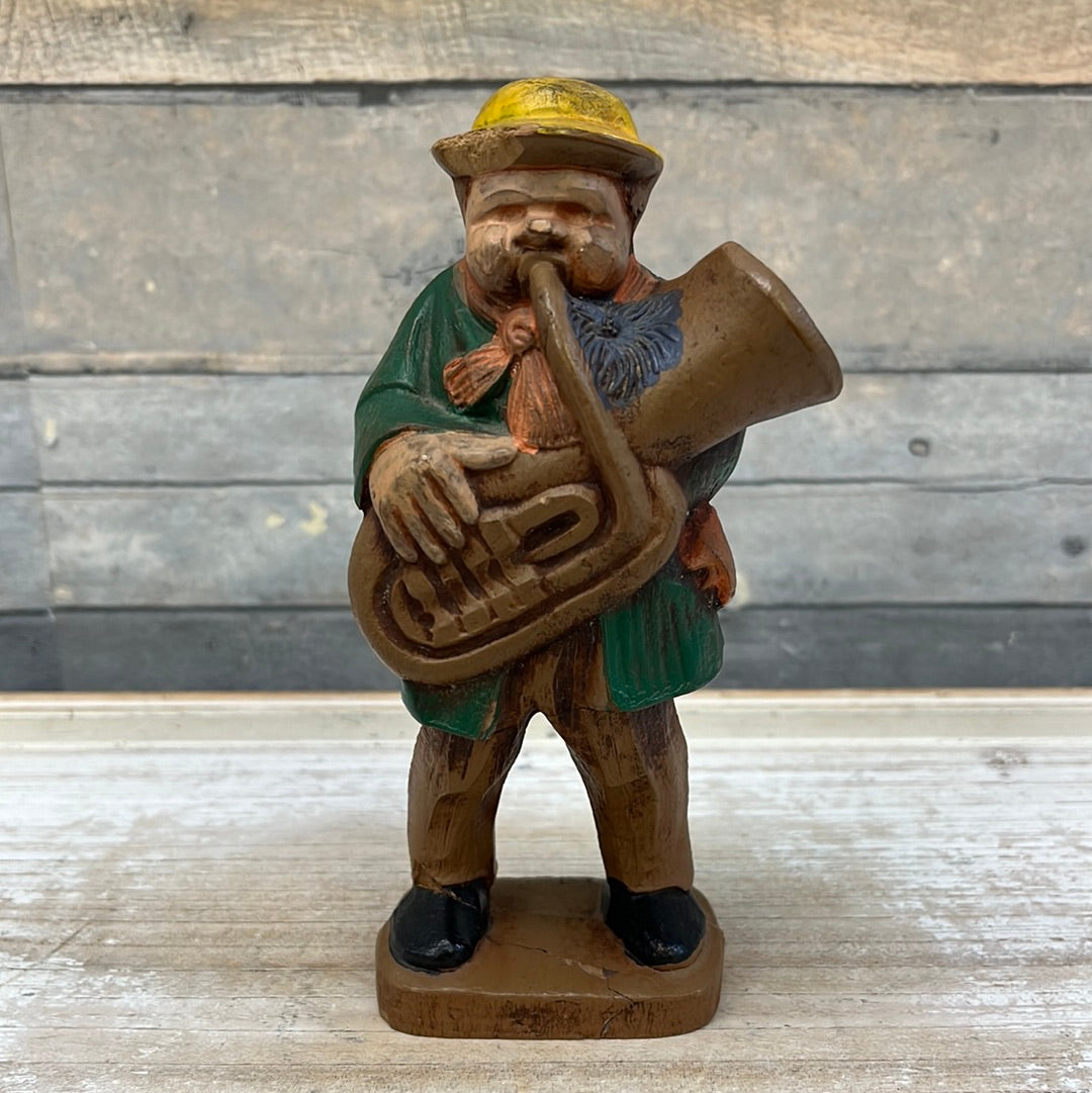 Vintage Syroco Wooden Hobo Musician Figurine - Set of 4, 1944