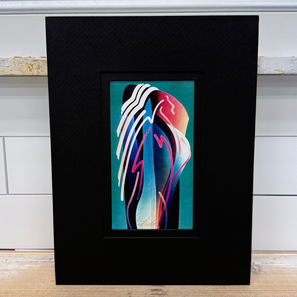 Dean S. Lauderdale Signed Numbered Abstract Art Prints Set of 2