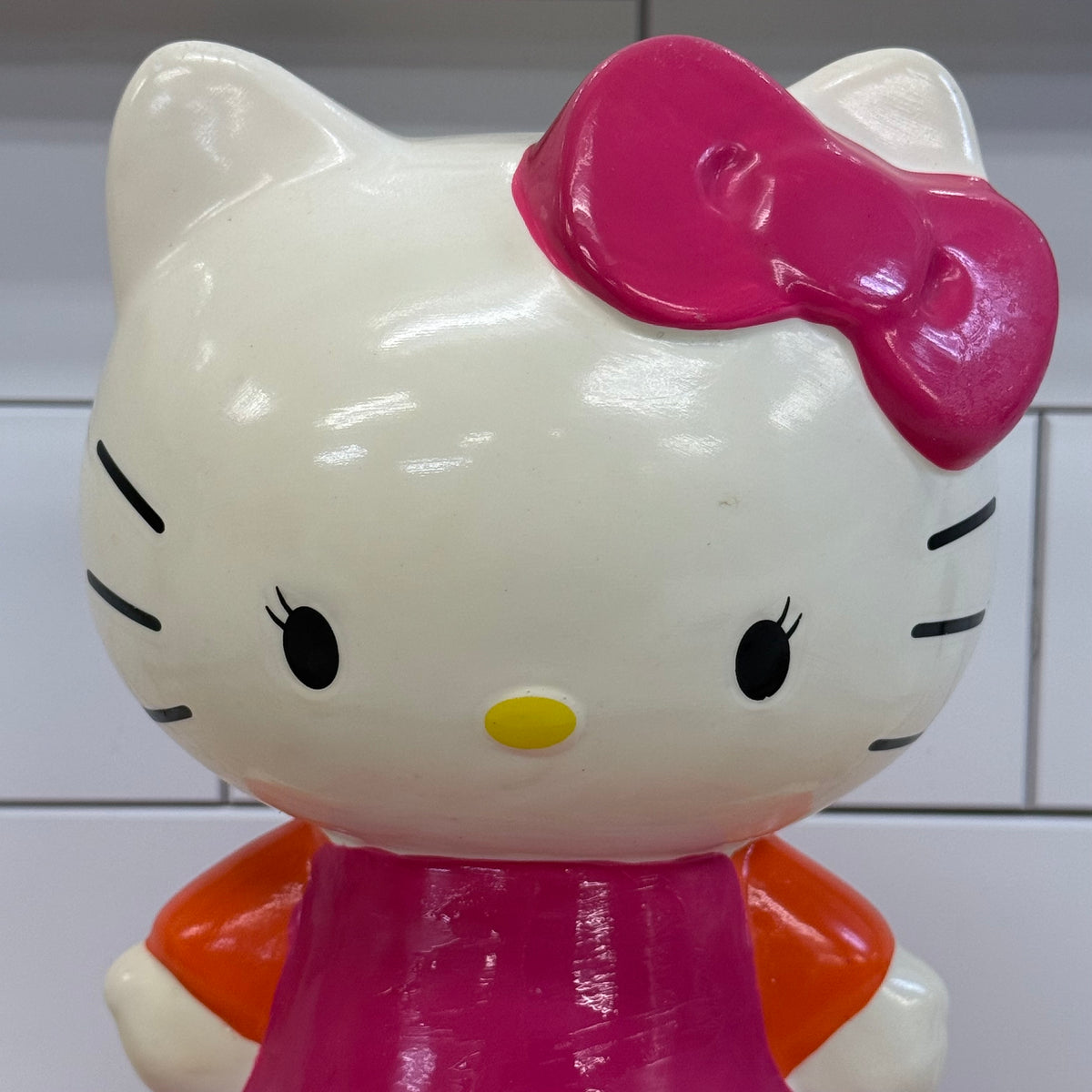 Hello Kitty Sanrio Figure Pink Orange Dress FAB Starpoint 2012