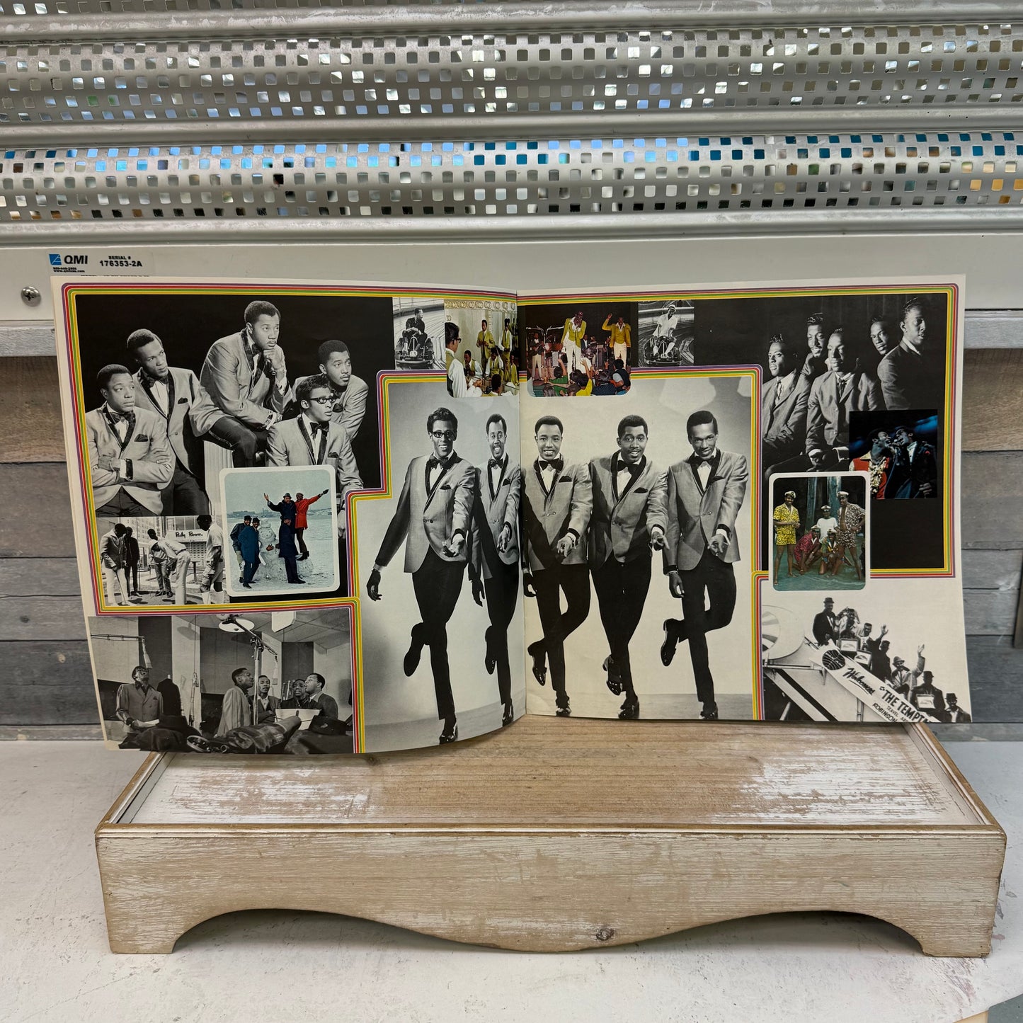 The Temptations Anthology Triple Vinyl Record with Booklet, 1973
