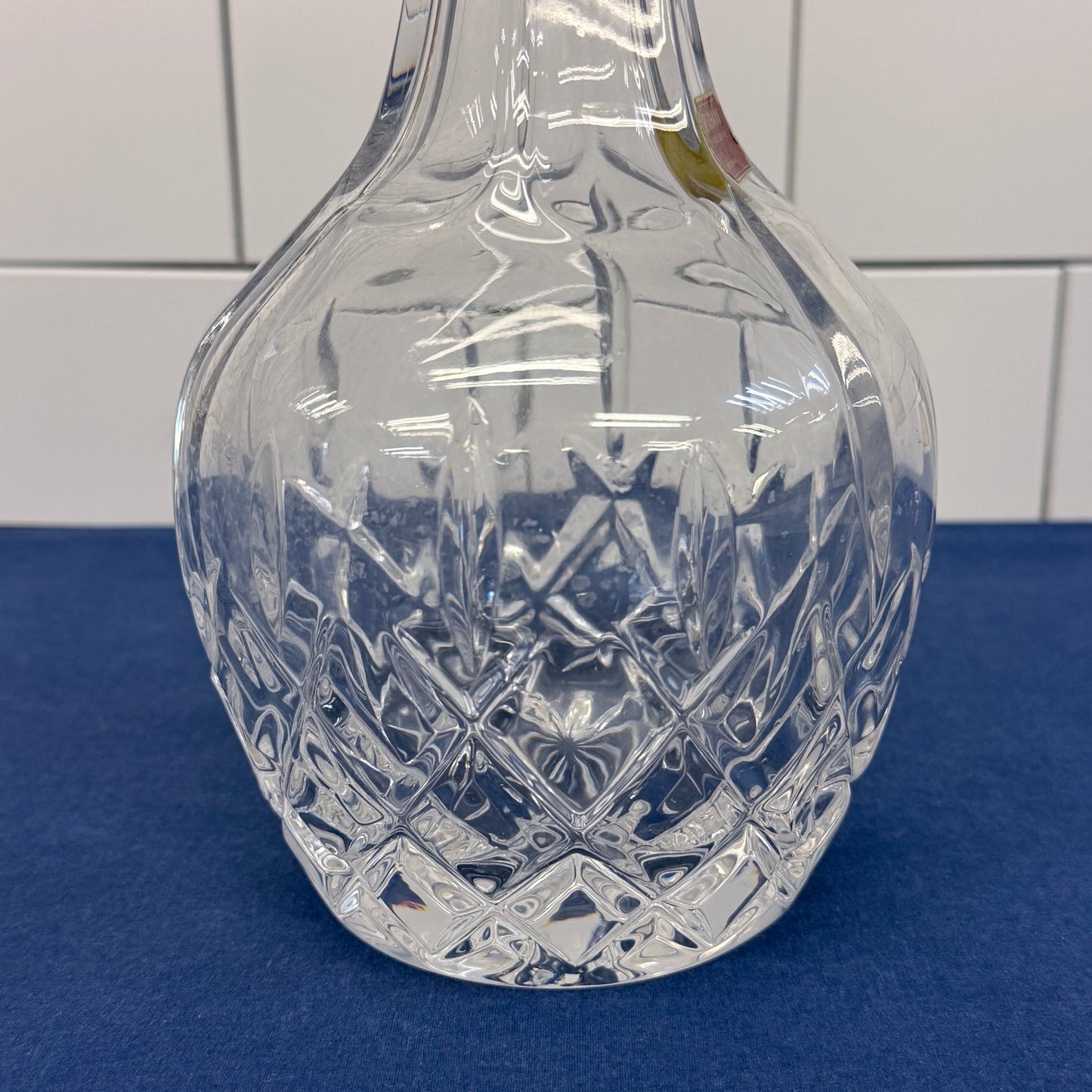 Gorham King Edward Cut Crystal Decanter with Stopper