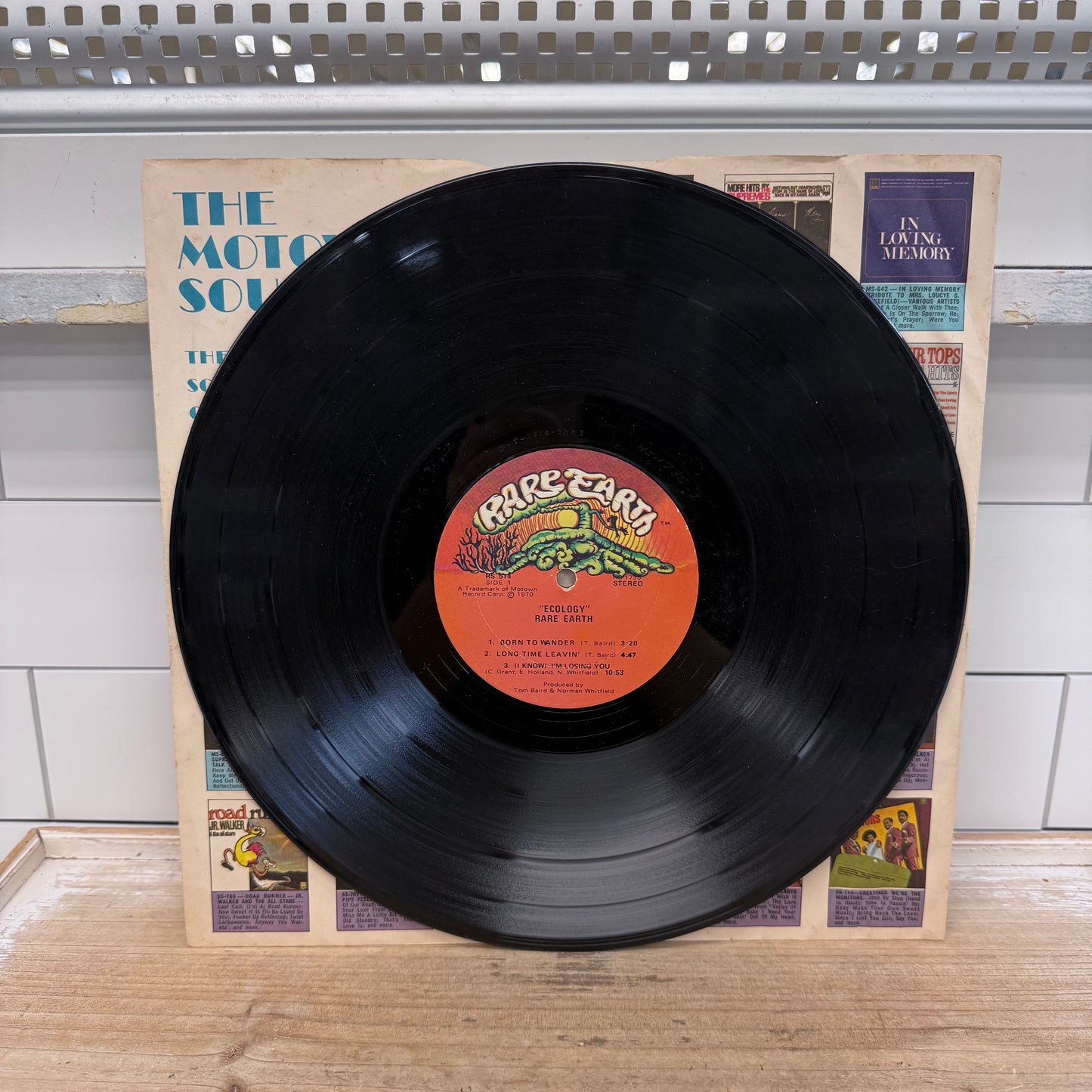 Rare Earth Ecology Psychedelic Rock Vinyl Record 1970 #RS-514