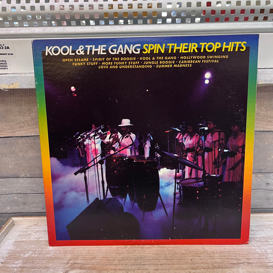 Kool & The Gang Spin Their Top Hits Vinyl Record, 1978