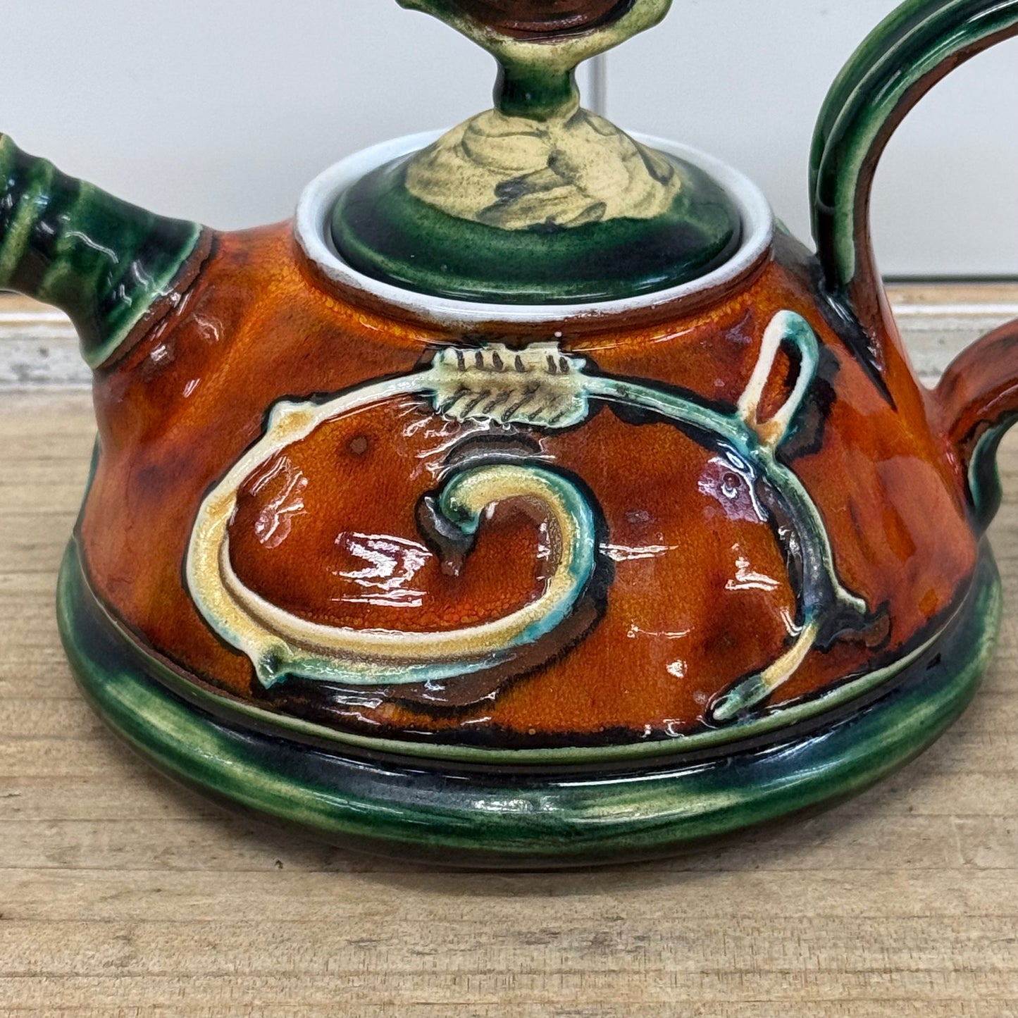 Danko Studio Pottery Teapot Rare Handmade