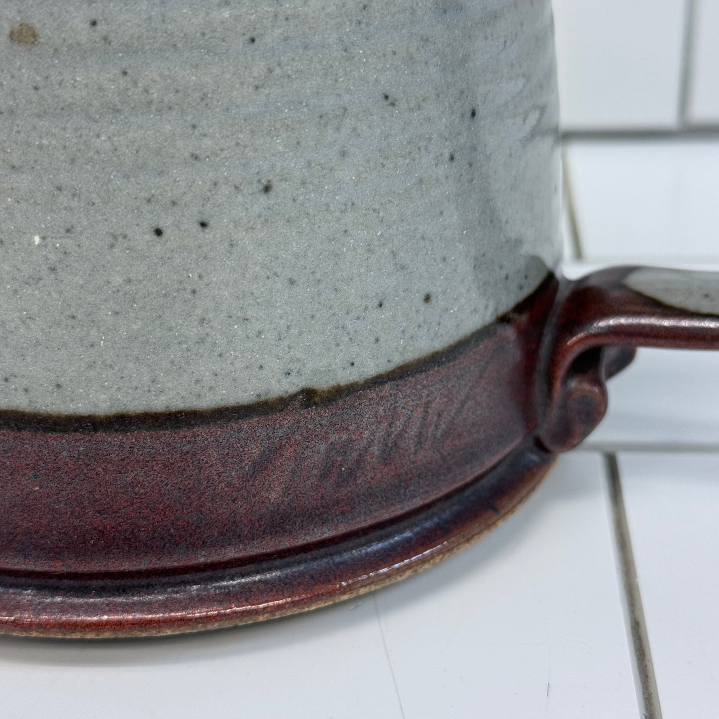 Studio Pottery Jug Lamp Pennsylvania Dutch Folk Art