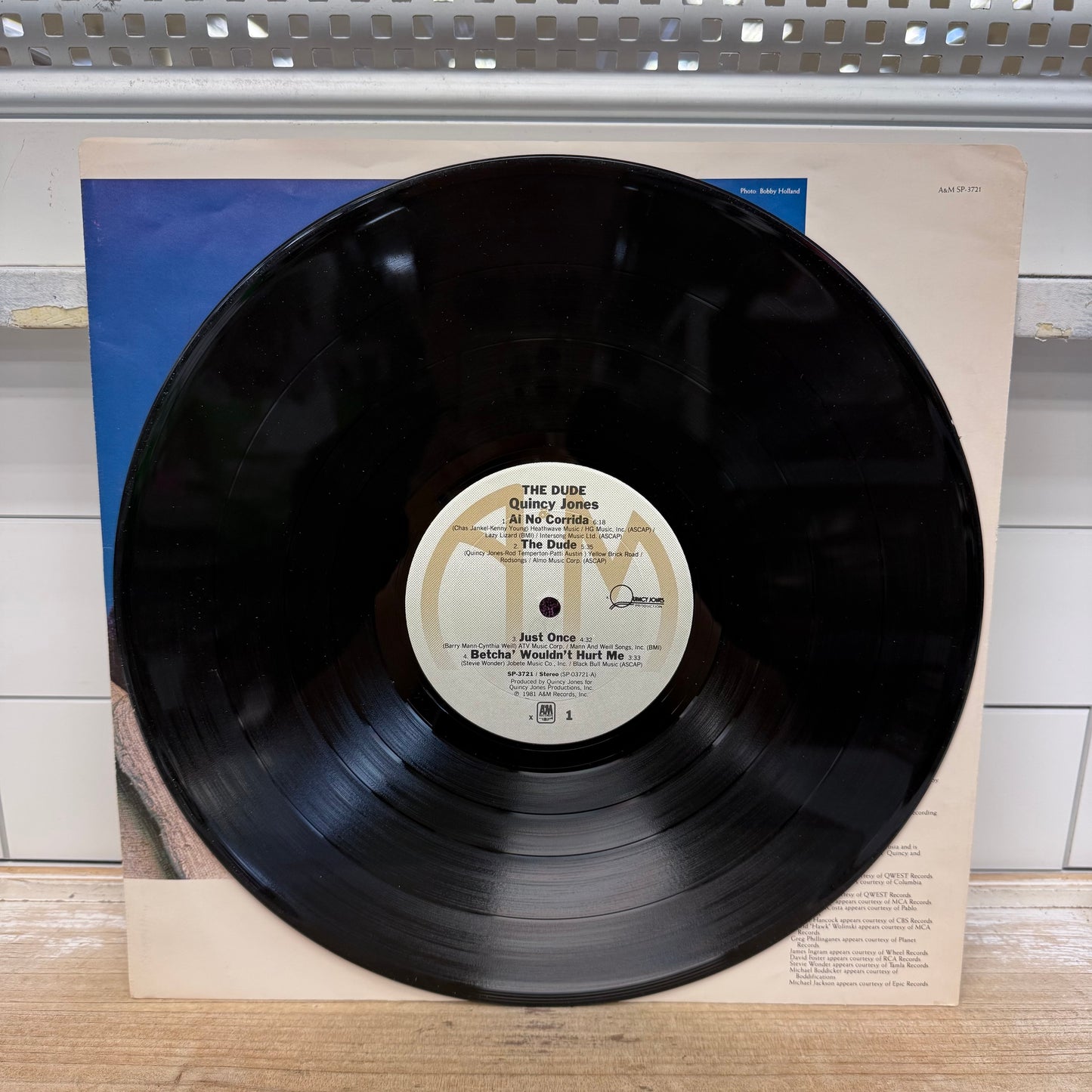 Quincy Jones The Dude Vinyl Record LP 1981