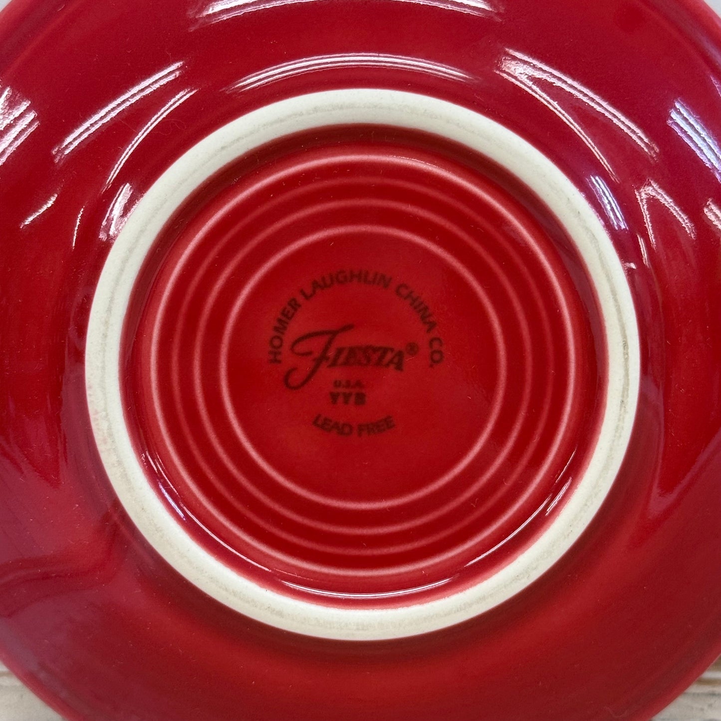 Fiesta Ware Multicolor Saucer Set of 8