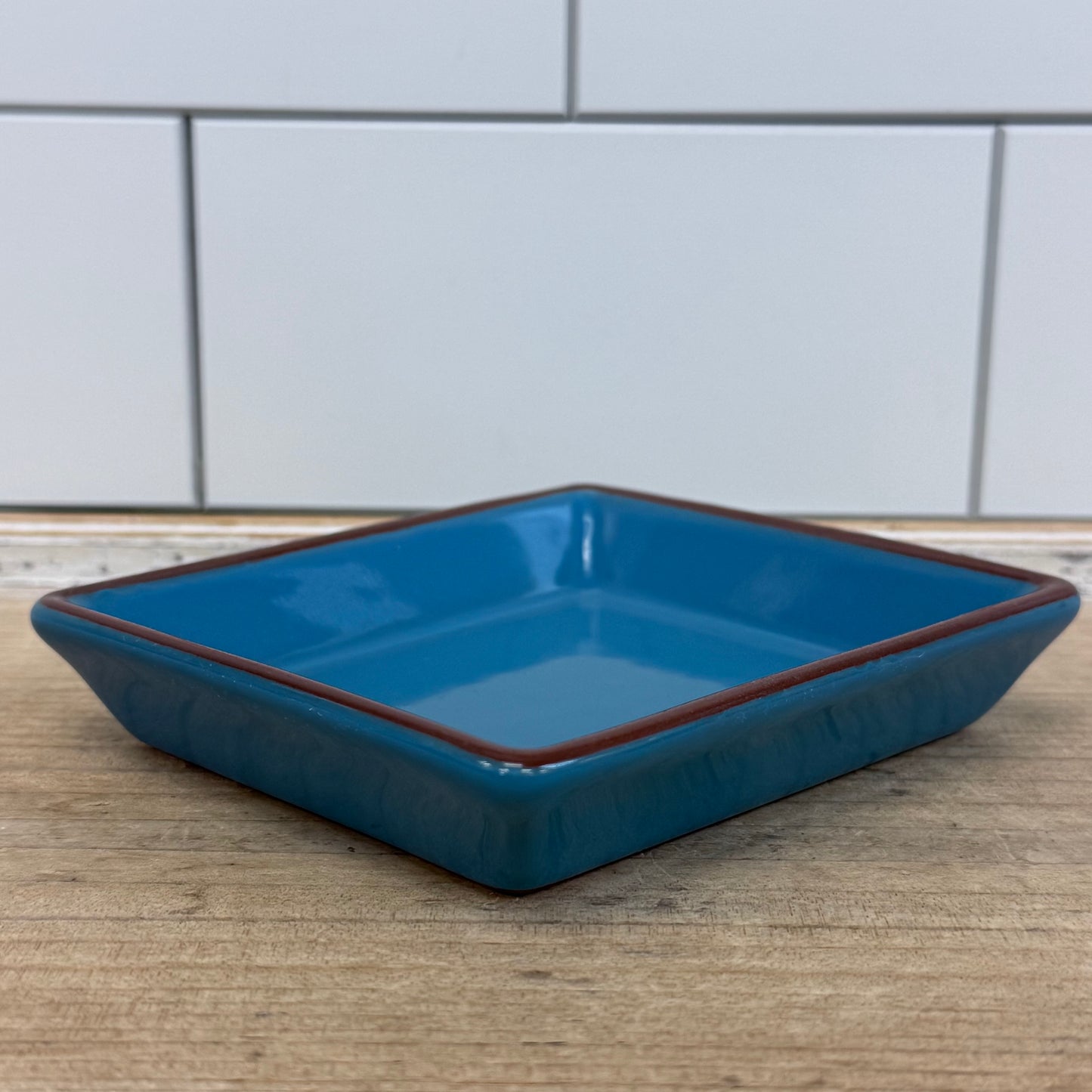 Colorful Appetizer Plates Set of 8 Ceramic